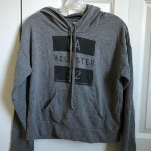 Hollister grey sweatshirt